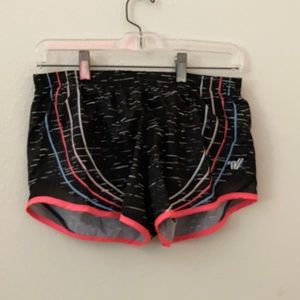Black womens athletic shorts